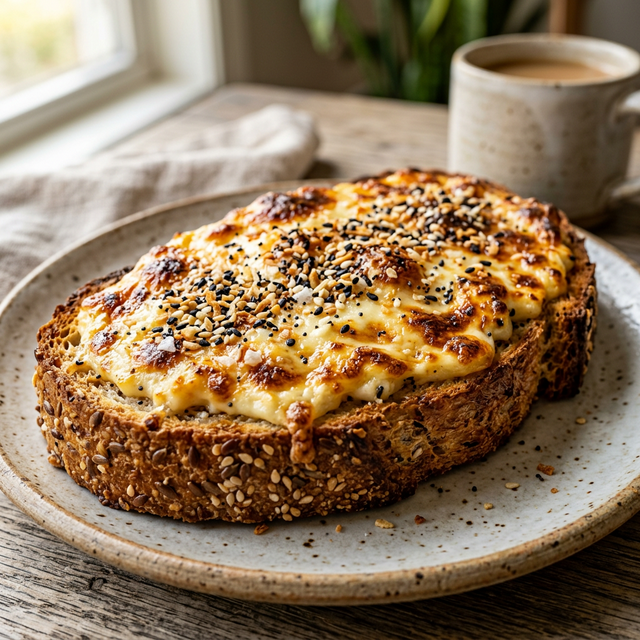 Viral Cottage Cheese Toast